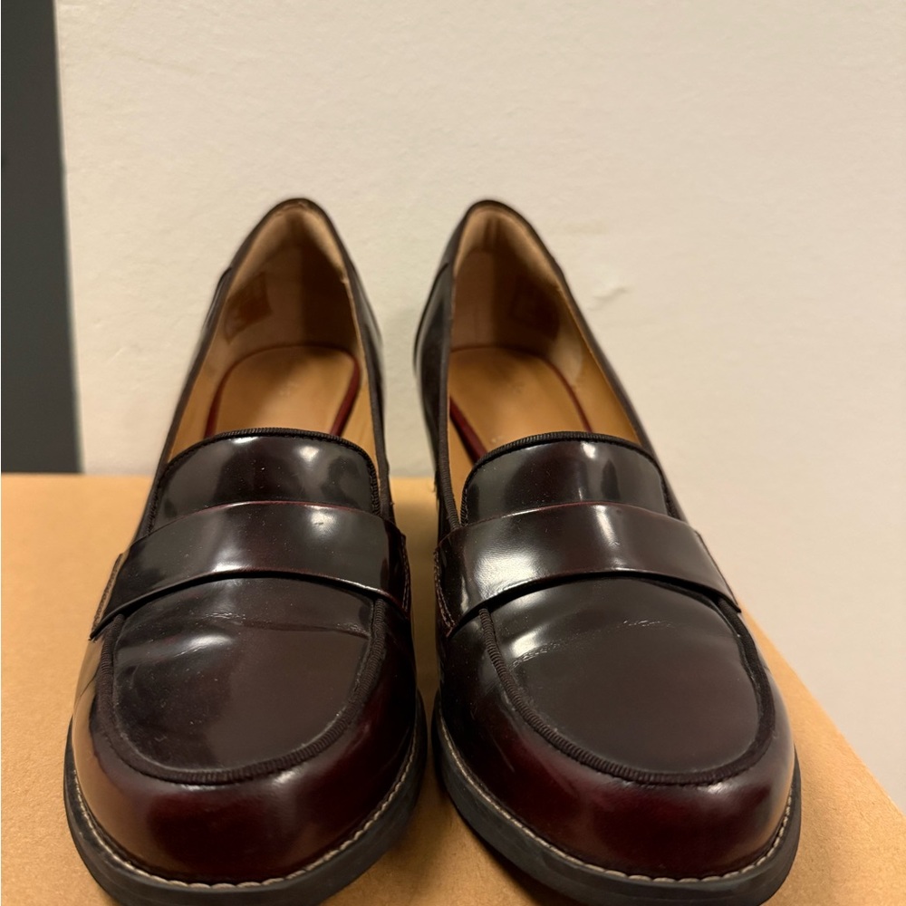 Clarks Women's Burgundy Heels